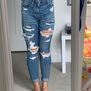 american eagle super high rise jegging